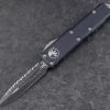 Microtech UTX-85 D/E Black Fully Serrated Blade 232-3 All Knife Brands