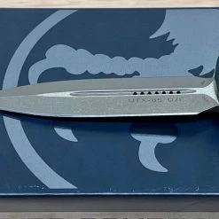 Microtech UTX-85 D/E SS Carbon Fiber Top Bronze Apocalyptic 232-13APCFS