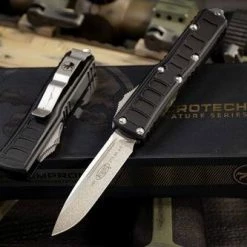 All Knife Brands Microtech UTX-85 II 231II-10S S/E Stonewashed Black
