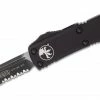 All Knife Brands Microtech UTX-85 Tactical Auto Knife 3" Black Combo
