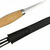 MORAKNIV All Fixed Blades Mora M-106-1630 Wood Carving 106 Fixed 3.25" Laminated Steel Blade, Birch (Sweden)