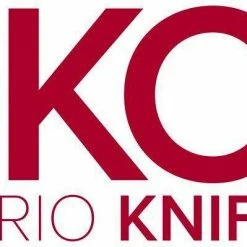 ONTARIO OLD HICKORY 5 PC KITCHEN KNIFE SET WITH BLOCK (USA) )