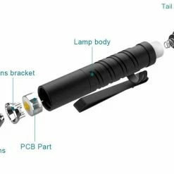Flashlights & Lighting Olight I3T EOS 180 Lumens EDC Flashlight (AAA Battery)