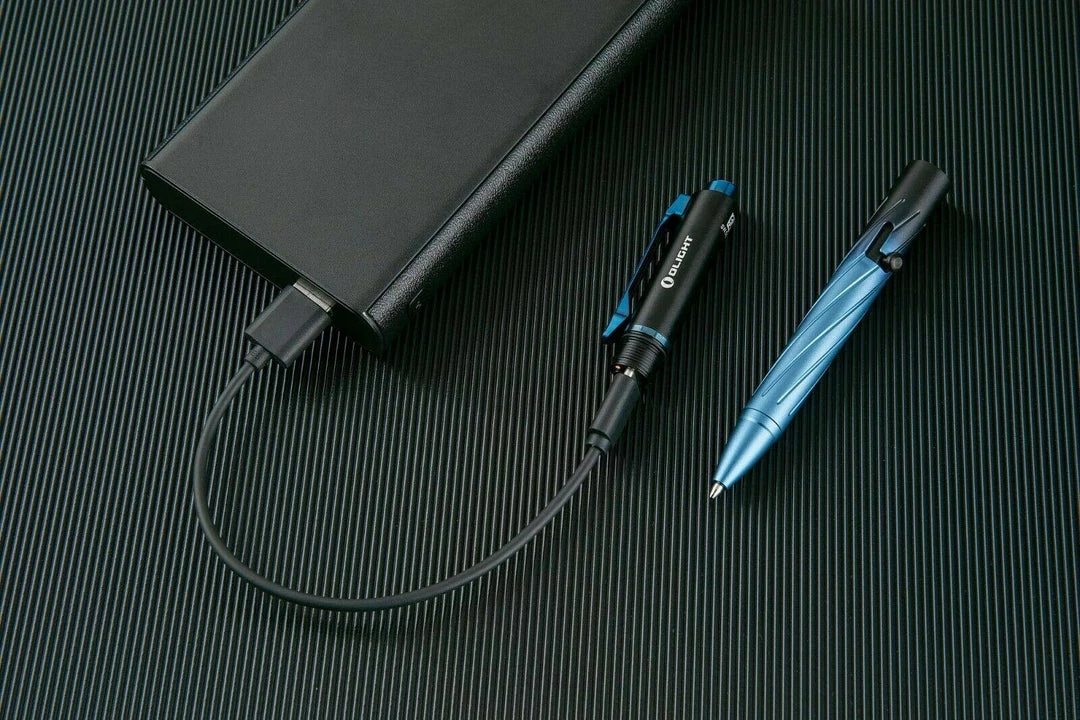 Flashlights & Lighting Olight O'PEN Pro Deep Sea Blue Pen W/ LED Light & Green Laser (Lim Ed)