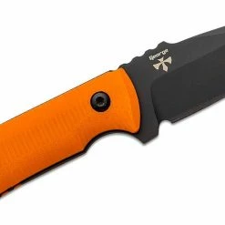 PROTECH KNIVES Pro-Tech LG511-ORANGE Les George SBR Fixed Blade Knife 2.875" S35VN Black DLC All Knife Brands