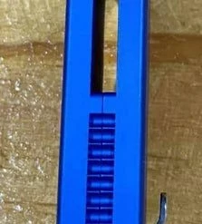 PROTECH KNIVES Pro-Tech Malibu Wharncliffe Plunge Lock Flipper Knife Blue (3.3