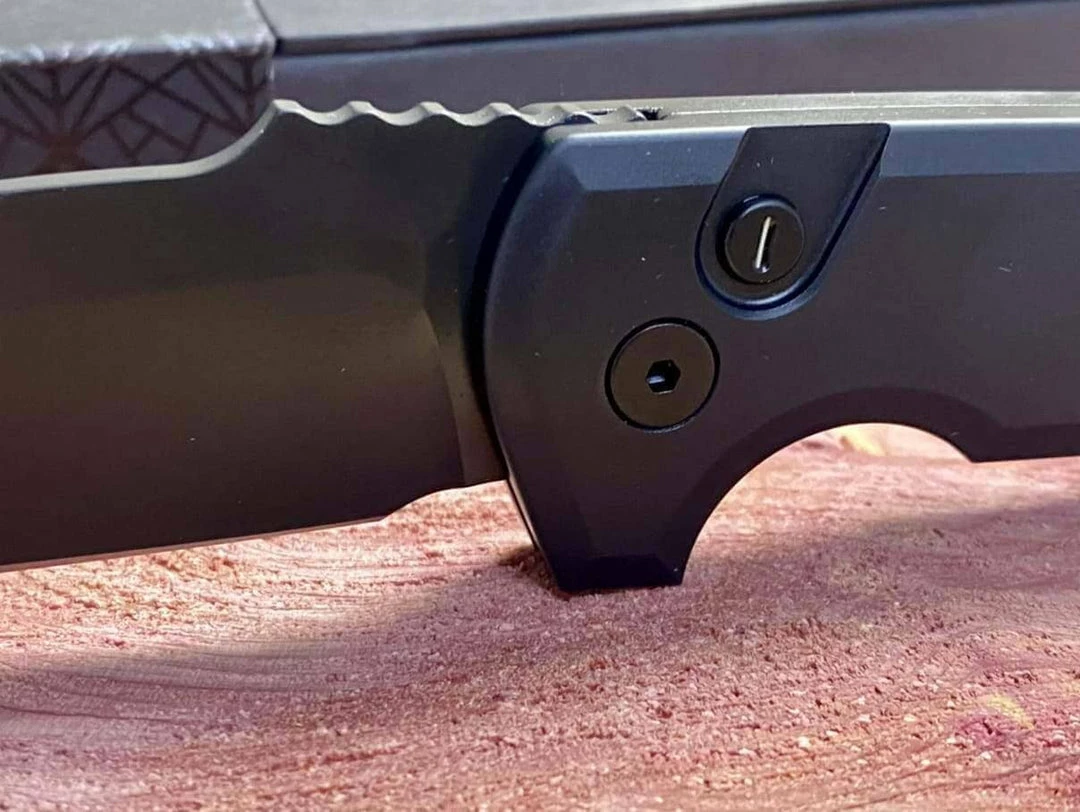 PROTECH KNIVES Pro-Tech Rockeye Operator Knife S35VN Tritium Button LG303-Operator All Knife Brands