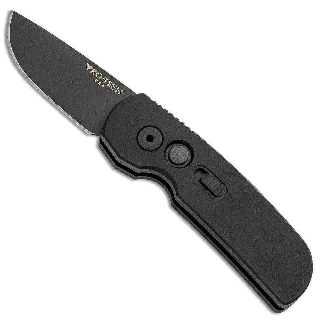 All Knife Brands PROTECH KNIVES CALMIGO AUTO KNIFE 2205-SWAT FOLDER 2" All BLACK