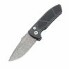 PROTECH KNIVES All Knife Brands Protech Les George SBR Acid Washed Knife Textured Black (2.6")