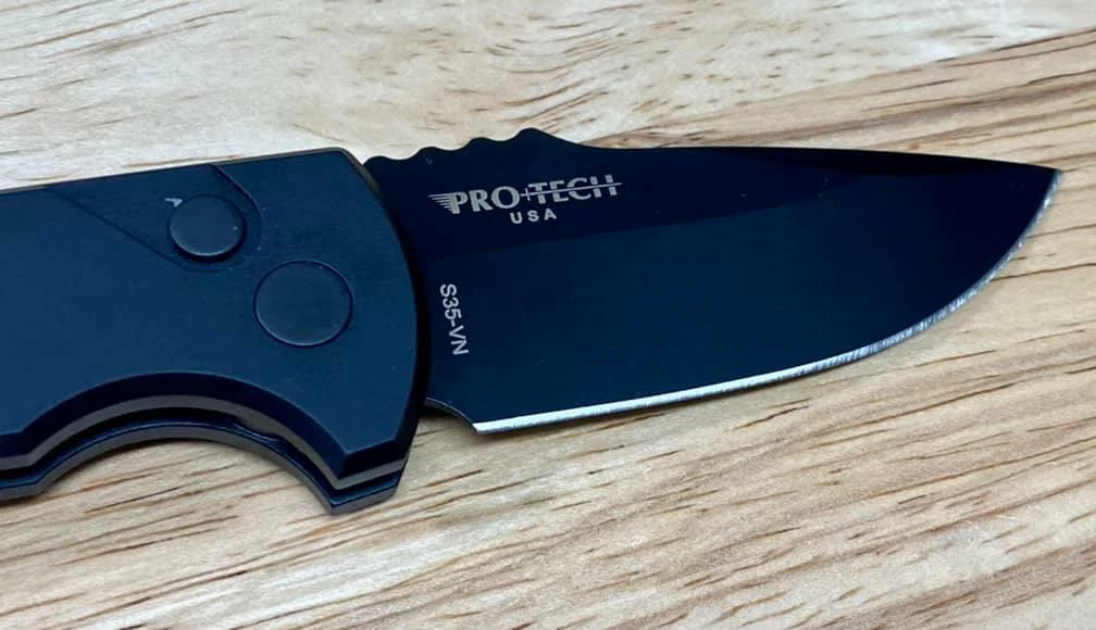 PROTECH KNIVES Protech LG403-LH Les George SBR Left Handed Auto Folding Knife 2.5" S35VN