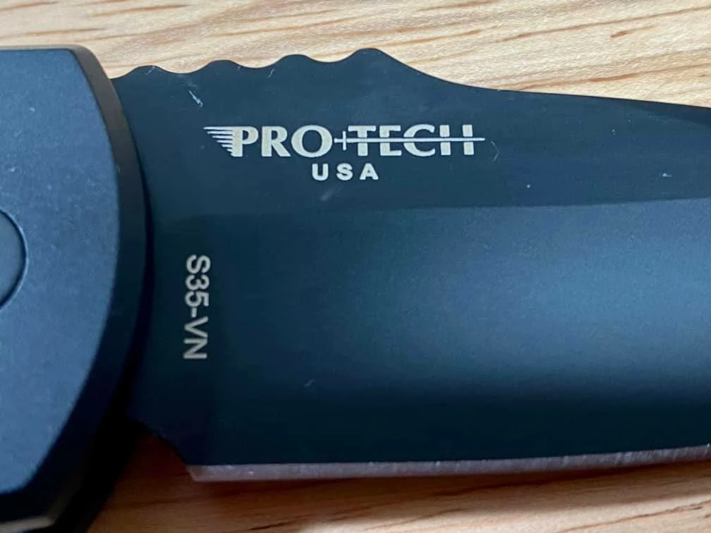 PROTECH KNIVES Protech LG403-LH Les George SBR Left Handed Auto Folding Knife 2.5" S35VN