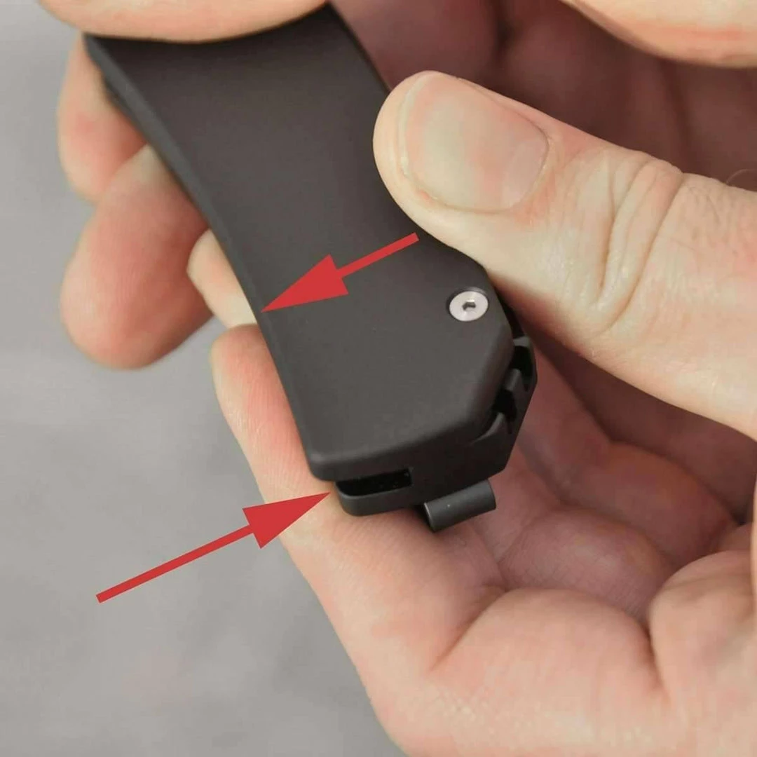 PROTECH KNIVES Protech Magic 2 "Whiskers" Auto Knife Feather Texture (3.75") M2607