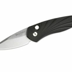 PROTECH KNIVES ProTech Sprint Black Auto Knife 3D Wave (1.95" Stonewash) 2936 All Knife Brands