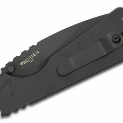 PROTECH KNIVES All Knife Brands Protech Strider 2403 SnG Auto Knife Solid Black (3.5