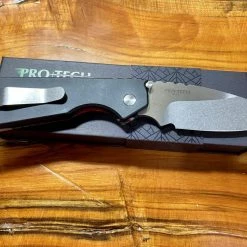 PROTECH KNIVES Protech Strider Custom SnG Auto Micarta Handle (Rare)