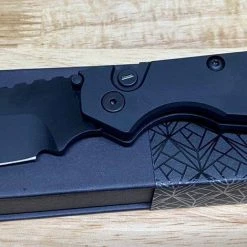 PROTECH KNIVES Protech Strider SnG Auto 2403-OP Operator Black W/Tritium Button All Knife Brands