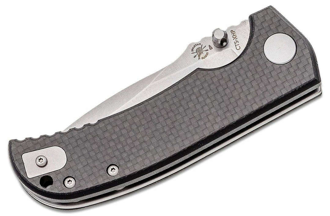 SPARTAN BLADES Spartan Field Grade Les George Astor SFBL8CF Folding Knife 3.625" CTS-XHP
