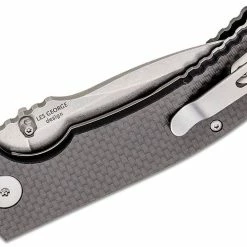 SPARTAN BLADES Spartan Field Grade Les George Astor SFBL8CF Folding Knife 3.625