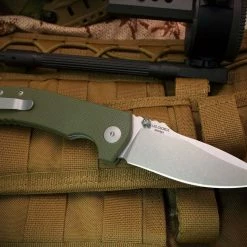 SPARTAN BLADES Spartan Field Grade Les George Astor SFBL8CR Folding Knife 3.625