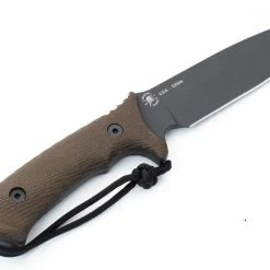 SPARTAN BLADES Spartan Harsey Difensa Black PVD Green Handle MultiCam Sheath