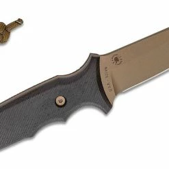 SPARTAN BLADES Spartan Harsey TT Tactical Trout Fixed Blade Knife 4.5" S45VN FDE