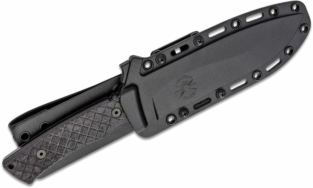 SPARTAN BLADES Spartan SBSL002BKBK Machai Fixed Blade Knife 6.625"