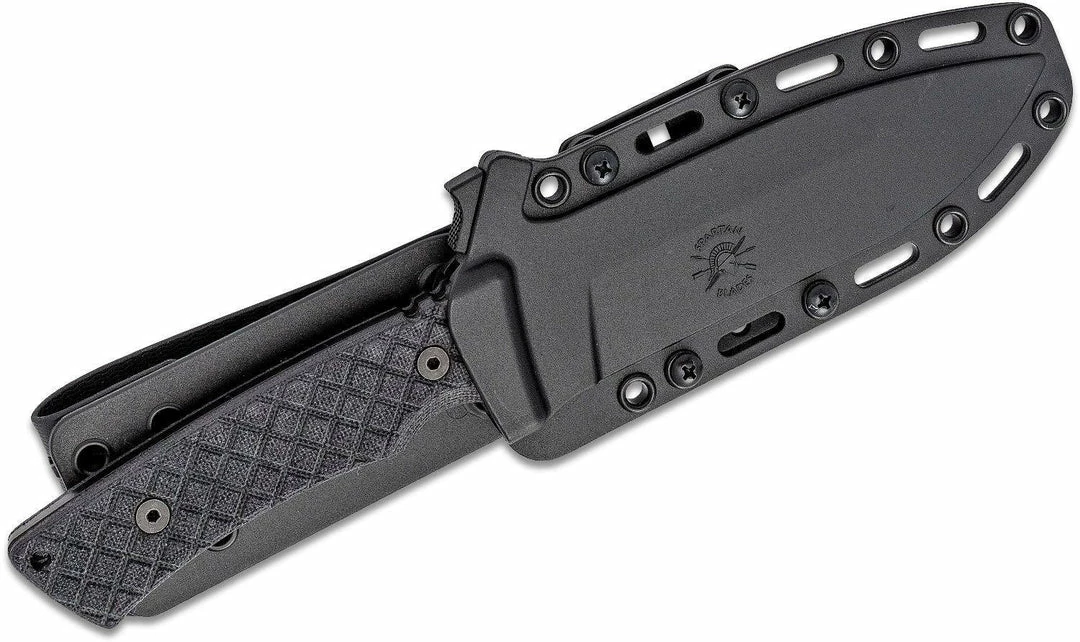 SPARTAN BLADES Spartan SBSL003BKBK Pro Grade Damysus Fixed Blade Knife 5.5"