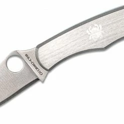 Spyderco Bug Non-Locking Knife Stainless Steel - PlainEdge Spyderco Knives