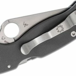 Spyderco Knives Spyderco C223GPDGY Para 3 Maxamet Knife (USA)