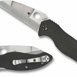Spyderco C248CFP Kelly McCann Canis Folding Knife 3.36