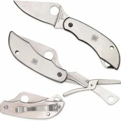 Spyderco ClipiTool Scissors Folding Knife 2