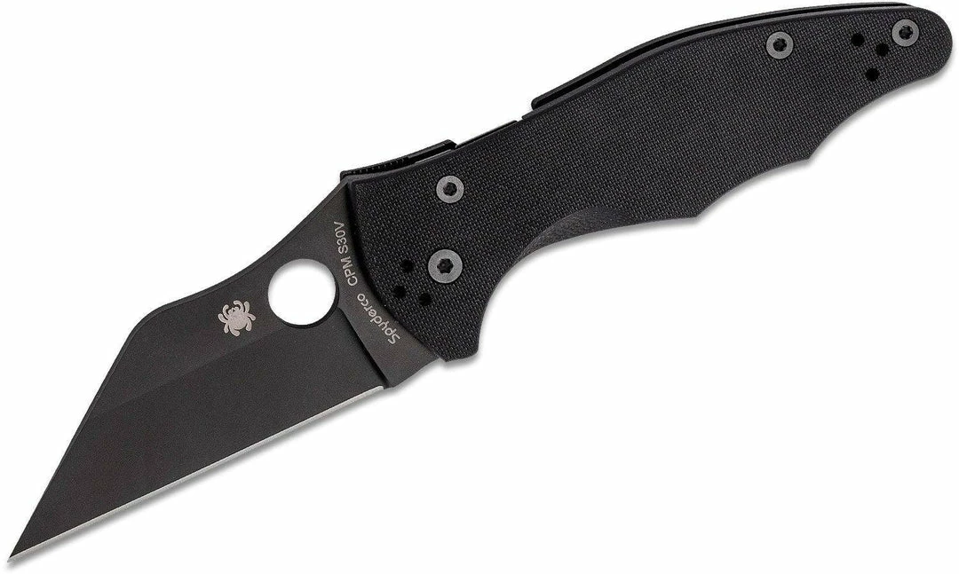 Spyderco Yojimbo 2 Folding Knife 3.2" Black DLC - C85GPBBK2 Spyderco Knives