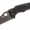 Spyderco YoJumbo Blackout Folding Knife 3.98" S30V Black Blade
