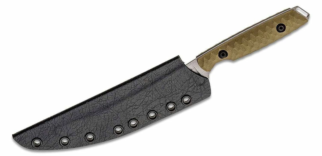 TOOR KNIVES Toor Avalon Fillet Knife 6" CPM-154 Stonewashed Fillet, Kraken Green Handles