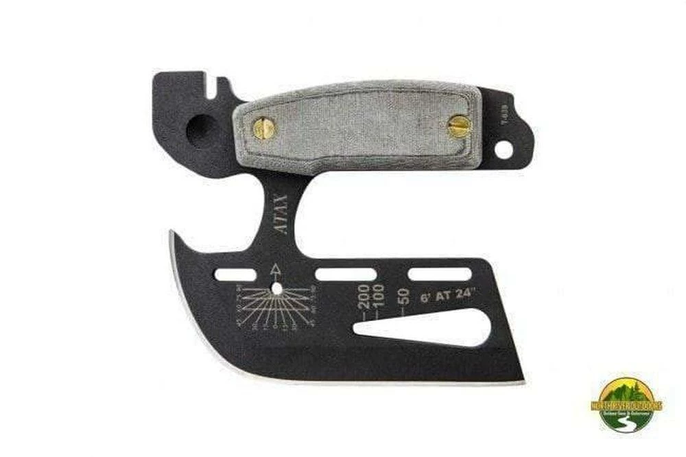 TOPS KNIVES All Knife Brands TOPS ATAX Hand Axe & DVD