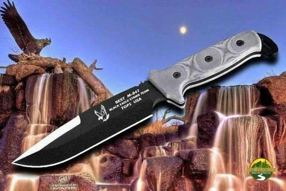 TOPS KNIVES TOPS B.E.S.T. Best Eagle Strike Team Knife