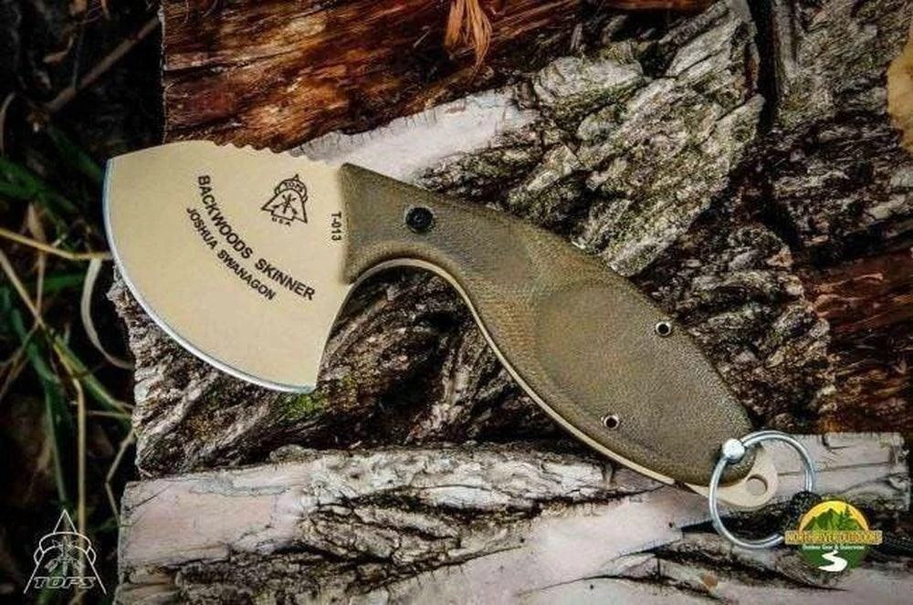 TOPS KNIVES TOPS Backwoods Skinner Knife