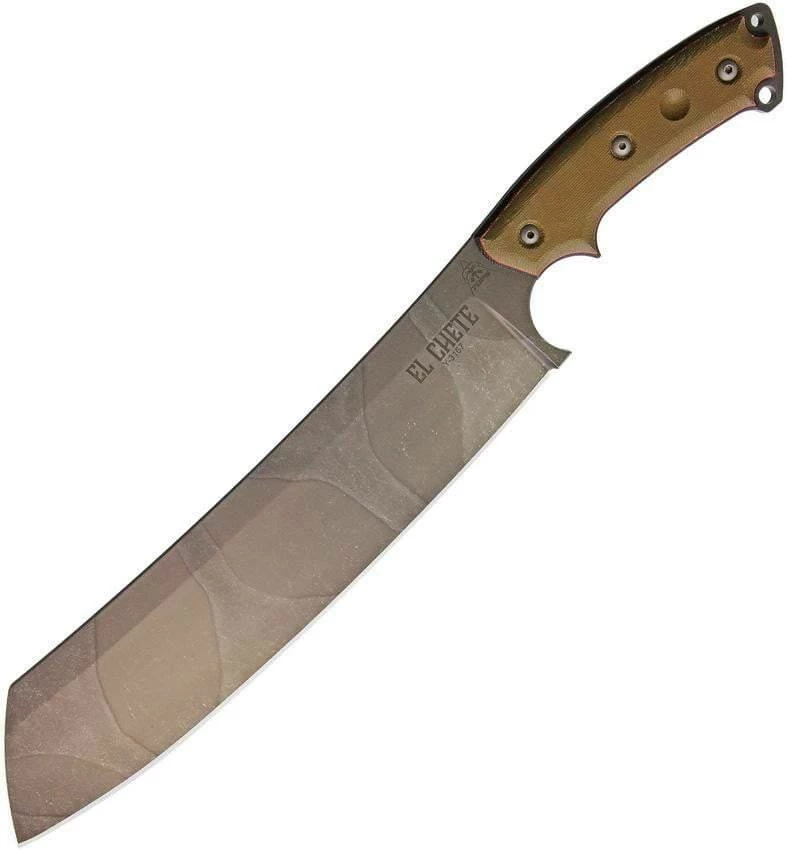 TOPS Knives El Chete With Camo Finish Blade