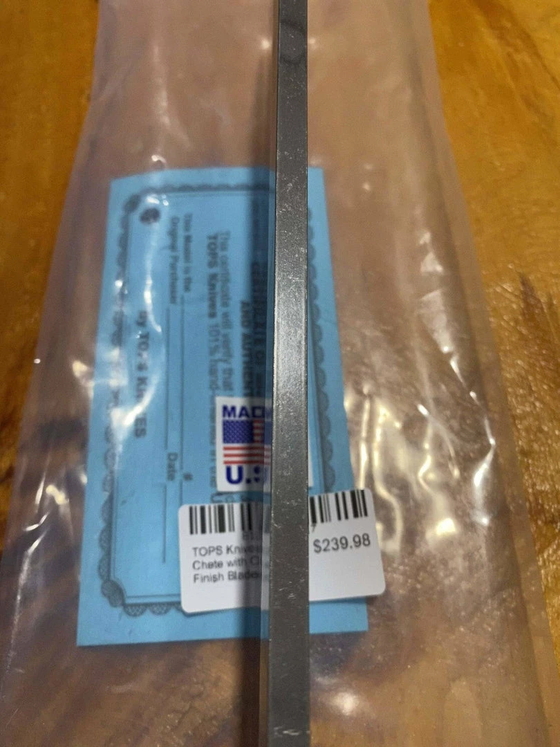 TOPS Knives El Chete With Camo Finish Blade