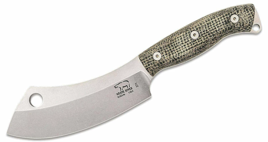 WHITE RIVER KNIVES White River Camp Cleaver Premium S35VN (USA Made)