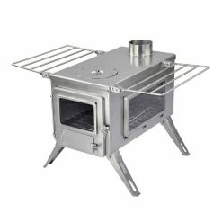 Winnerwell Nomad View Large Tent Stove 1500 Cubic Inch Firebox