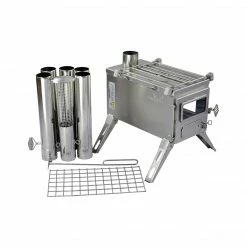 Winnerwell Nomad View Medium Tent Portable Stove 800 Cubic Inch Firebox Outdoor Stoves