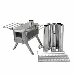 Winnerwell Nomad View Small Portable Stove 450 Cubic Inch Firebox Outdoor Stoves