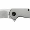 Zero Tolerance 0220 Jens Anso Flipper 3.5" S35VN Stonewashed Blade, Titanium Handles