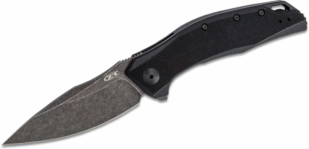 Zero Tolerance 0357BW Flipper Knife 3.25" BlackWashed