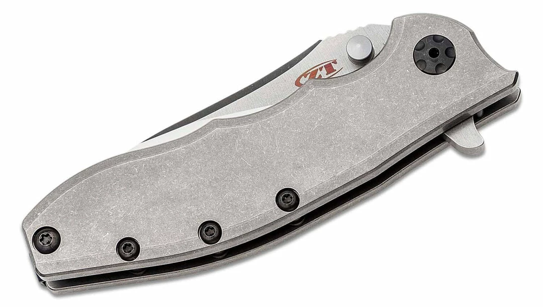 Zero Tolerance 0562TI Hinderer Knife Titanium (3.5")