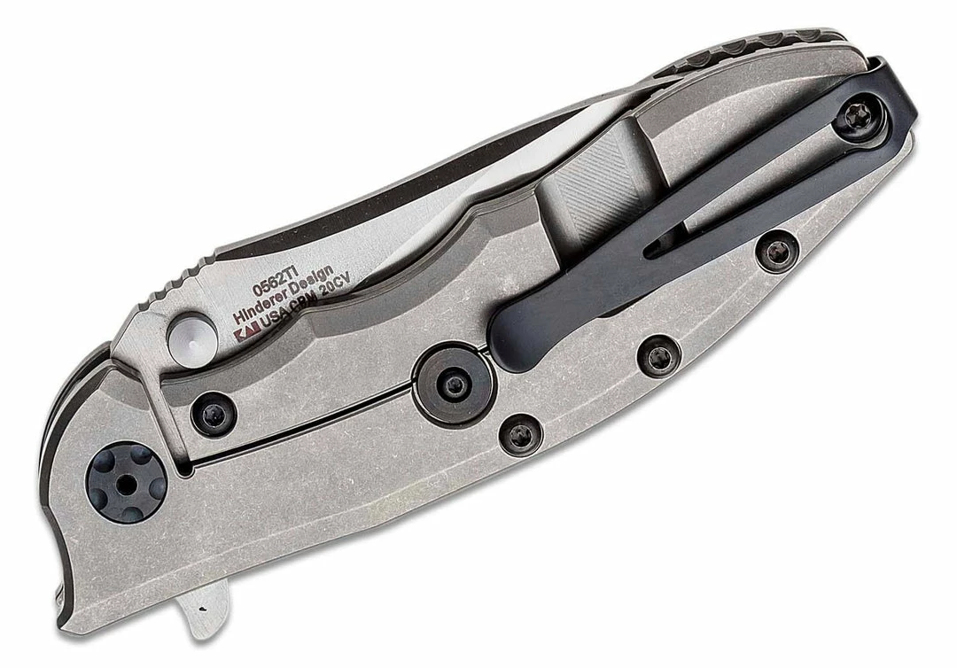 Zero Tolerance 0562TI Hinderer Knife Titanium (3.5")